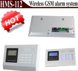 High Quality LCD Ultra-Thin GSM Home Alarm System Wireless Alarm System with 8-Zone Wire/99-Zone Wireless