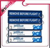 Remove Bofore Flight Embroidery Keytag