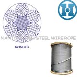 Steel Wire Rope for Bunding (6X15+7FC)