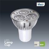 LED Spot Light/3*1W GU10 MR16 E27 (V-0401)