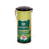 Tea Case Tin Storage Box