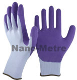 Nmsafety Super Soft Foam Latex Gardening Work Gloves