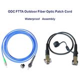 Odc Outdoor Fiber Optic Patch Cord Lszh, Ofnp Waterproof Assembly Connector