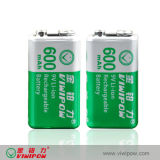 Power Saving 9V Li-ion Battery with Long Cycle Life (VIP-9V600)