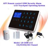 2014 New Android APP Touch LCD GSM SMS Alarm Security Alarm System