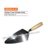 a-10 Wooden Handle Mexico Type Bricklaying Trowel