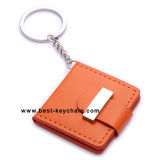 Picture PU Leather Photo Frame Key Chain (BK21043)