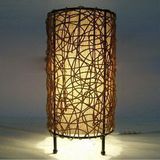 Rattan Table Lamp (0040)