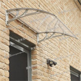 Rain Protection Clear UV Polycarbonate Awning PC Awning for Sunshade