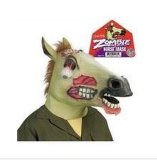 New Style Latex Halloween Scary Zombie Horse Head Mask