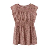 100% Cotton Purple Petit Flower Girls' Dress
