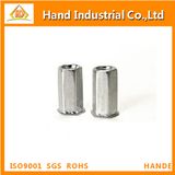 Reduced Head Full Hex Body Open End Rivet Nut Hardware