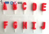 Best-Selling Red Colored Letter Candles