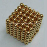 Magnetic Puzzle Toy Coating Gold