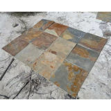 China Cheapest Rusty Stone Slate Floor Tiles for Paving