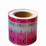 Customized Circle Adhesive Color Code Sticky Label