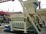 Js1000 Double Shaft Concrete Mixer, Drum Cement Mixer