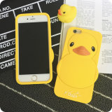 Factory Price Soft Cartoon Silicon Bumper Phone Case for iPhone 4G/5g/6g