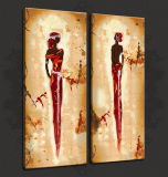 Two Women Wholesale Canvas Painting for Living Room