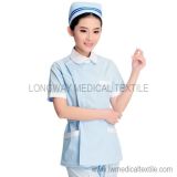 Blue Nurse Uniform for Summer (HX-3001)
