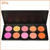 10 Color Makeup Blush Face Blusher Powder Palette Cosmetics