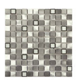 Latest Design Aluminum Alloy Kitchen Mosaic Tile