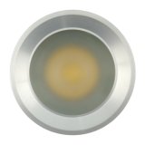 Lathe Aluminum GU10 MR16 Round Fixed Recessed LED Bathroom Downlight (LT2910)
