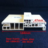 WPC Door Frame WPC Door Jamb Door Pocket Df-160h32 WPC Architrave