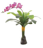 Eco-Friendly Artificial Flower Leaf Bonsai Artificial Plant/Orchid Artificial Cheap 382