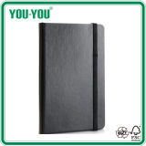 Black Cover Notebook with Elastic Band