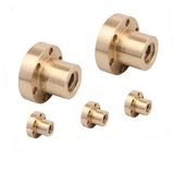 Brass Round Trapezoidal Screw Nut