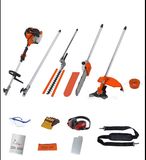 52cc Multi Function Garden Tool 5in1 Petrol Strimmer, Brush Cutter, Chainsaw