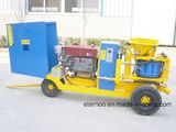 Pz-5 Diesel Engine Drive Rotor Shotcrete Machine