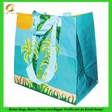 Reusable Plastic Shopping Bag, with Custom Design