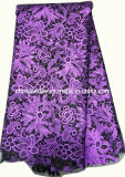 Fashion High Quality French Lace for Party Cl9280-3 Purple