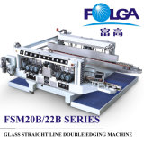 Glass Straight Line Double Edging Machine (FA-1020)