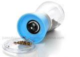 Glass Salt and Pepper Jar with Plastic Grinder Cap (PPC-PSB-91)