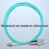 Sc-LC 50/125 Om3 Duplex Fiber Optical Cable