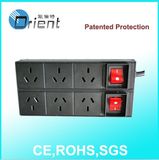 Australia Type Power Strip 6 Outlet with Double Switch