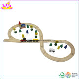 48PCS Wooden Train Track Toy, Made of Pine Wood (W04C005)