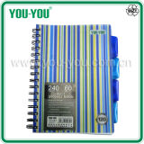 A5 Black Double Spiral Notebook for Promotion