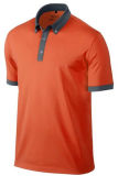 Orange Plain Blank Polo Shirt