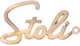 Words Shape Metal Keyring