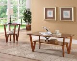 Solid Poplar Wood Desk Modern Desk Living Room Desk Tea Table Fashion Tea Table (M-X2034)
