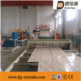 Plastic PVC Imitation Marble Panel Extrusion Production Line
