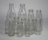 Xuzhou 500ml 1000ml Empty Recycled Glass Juice Bottle Glass Milk Bottle