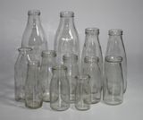 Xuzhou 500ml 1000ml Empty Recycled Glass Juice Bottle Glass Milk Bottle