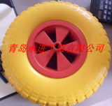 Rubber Wheel, PU Wheel, Solid Wheel, Good Trolley Wheel