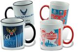 Photo Mug, 11oz Color Rim & Handle Sublimation Mug