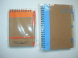 Eco/Recycle Note Book With Pen (HM-105)